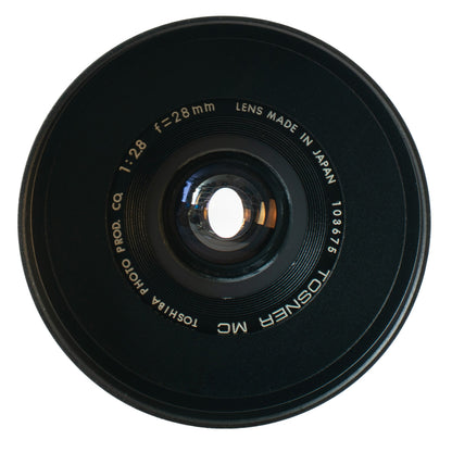 Toshiba Tosner MC 28mm F2.8 Cine Mod Prime w/ Anamorphic Bokeh | Sony E-mount!
