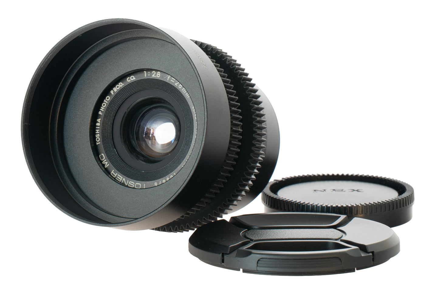 Toshiba Tosner MC 28mm F2.8 Cine Mod Prime w/ Anamorphic Bokeh | Sony E-mount!