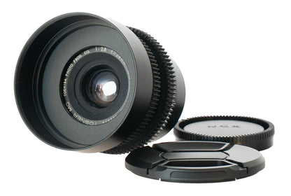 Toshiba Tosner MC 28mm F2.8 Cine Mod Prime w/ Anamorphic Bokeh | Sony E-mount!