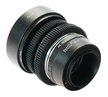 Toshiba Tosner MC 28mm F2.8 Cine Mod Prime w/ Anamorphic Bokeh | Sony E-mount!