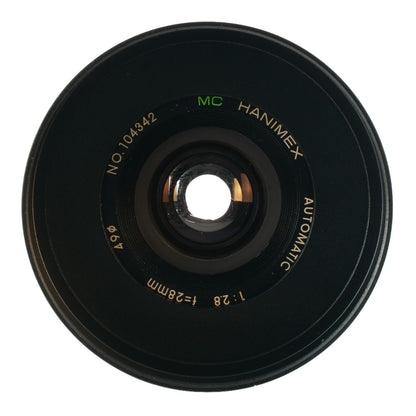 Hanimex MC Automatic 28mm F2.8 Cine Mod Wide Angle Prime Lens | Sony E-mount!