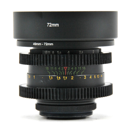 Helios-44-2 58mm F2 Cine Mod – Neutral Anamorphic Bokeh & Flare for Any Mount!