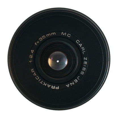 Carl Zeiss Jena MC Prakticar 35mm F2.4 Cine Mod Wide Angle Prime | Sony E-mount!