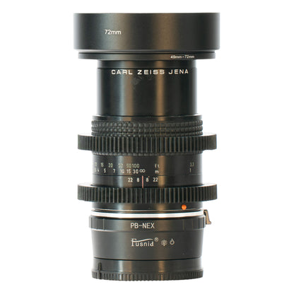 Carl Zeiss Jena MC Prakticar 135mm F3.5 Cine Mod Telephoto Prime | Sony E-mount!