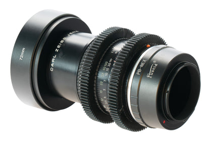 Carl Zeiss Jena MC Prakticar 135mm F3.5 Cine Mod Telephoto Prime | Sony E-mount!