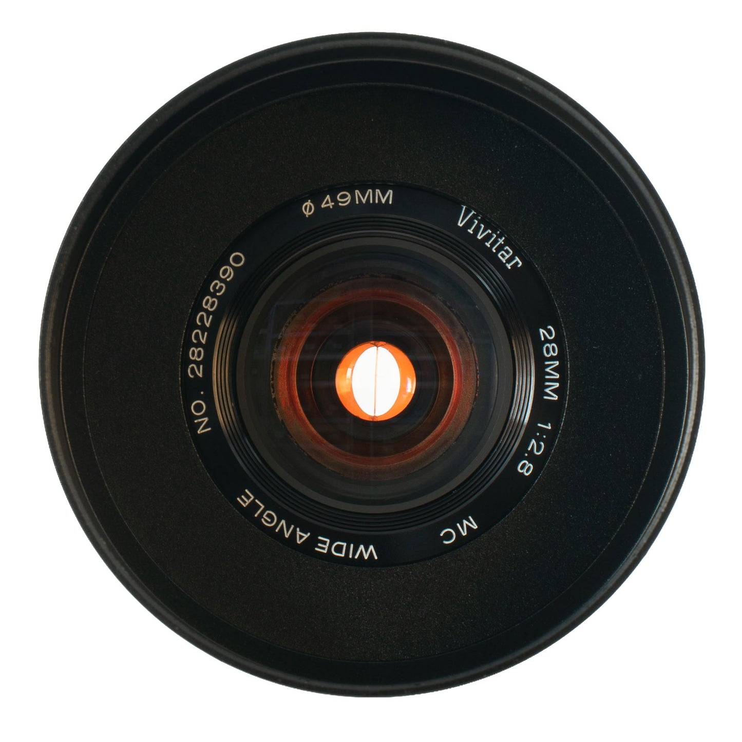 Vivitar Wide-Angle MC 28mm F2.8 w/ Orange Anamorphic Bokeh & Flare | Sony E!