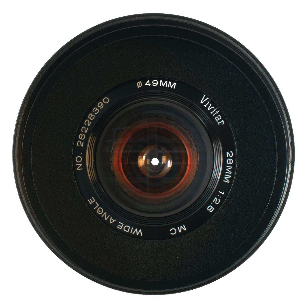 Vivitar Wide-Angle MC 28mm F2.8 w/ Orange Anamorphic Bokeh & Flare | Sony E!