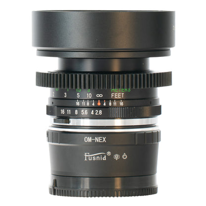 Vivitar Wide-Angle MC 28mm F2.8 w/ Orange Anamorphic Bokeh & Flare | Sony E!