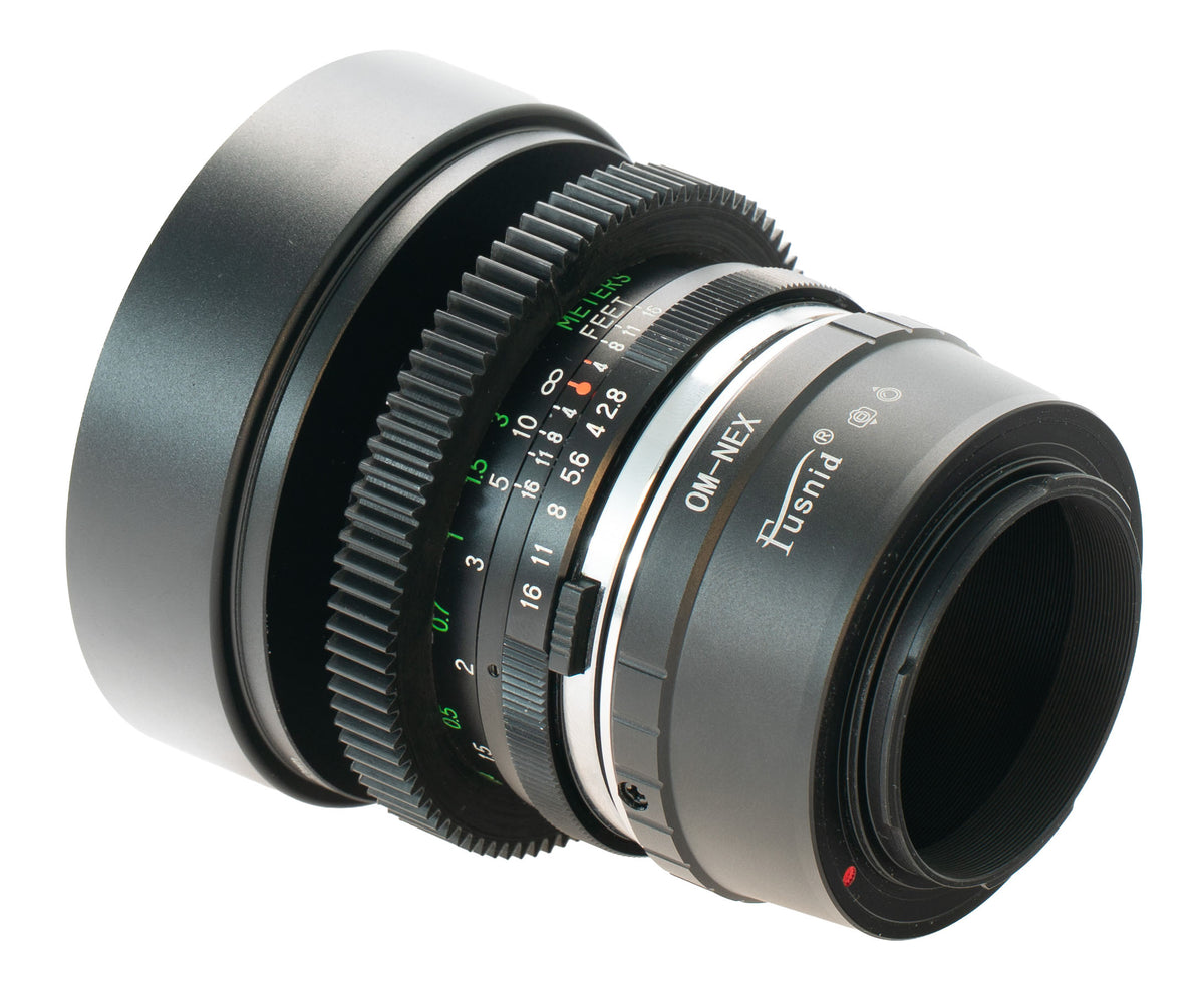 Vivitar Wide-Angle MC 28mm F2.8 w/ Orange Anamorphic Bokeh & Flare | Sony E!
