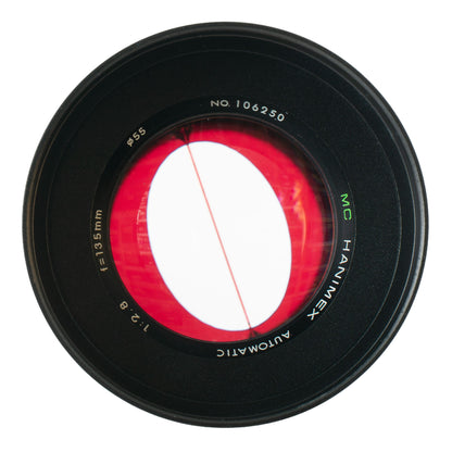Hanimex MC Automatic 135mm F2.8 w/ Red Anamorphic Bokeh & Flare | Sony E-mount!