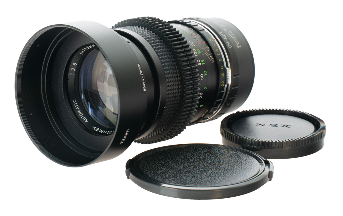 Hanimex MC Automatic 135mm F2.8 w/ Red Anamorphic Bokeh & Flare | Sony E-mount!