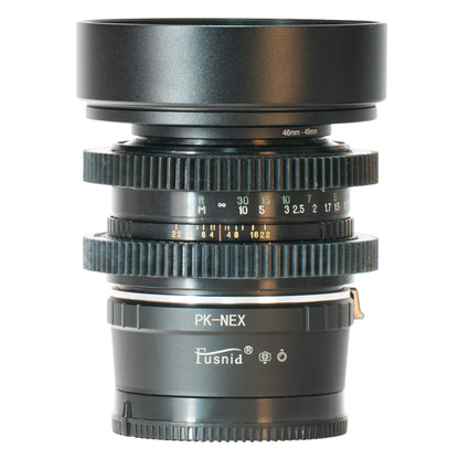LOMO MC Volna 50mm F1.8 Very Rare Cine Mod Prime Portrait Lens | Sony E-mount!