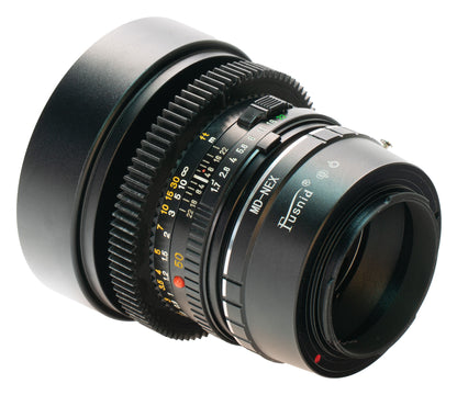 Minolta MD 50mm F1.7 Cine Mod Prime w/ Anamorphic Bokeh & Flare | Sony E-mount!