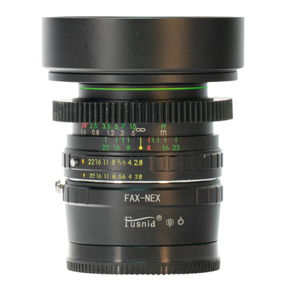 Hanimex MC Automatic 28mm F2.8 Cine Mod Wide Prime For Filmmaking | Sony E-mount