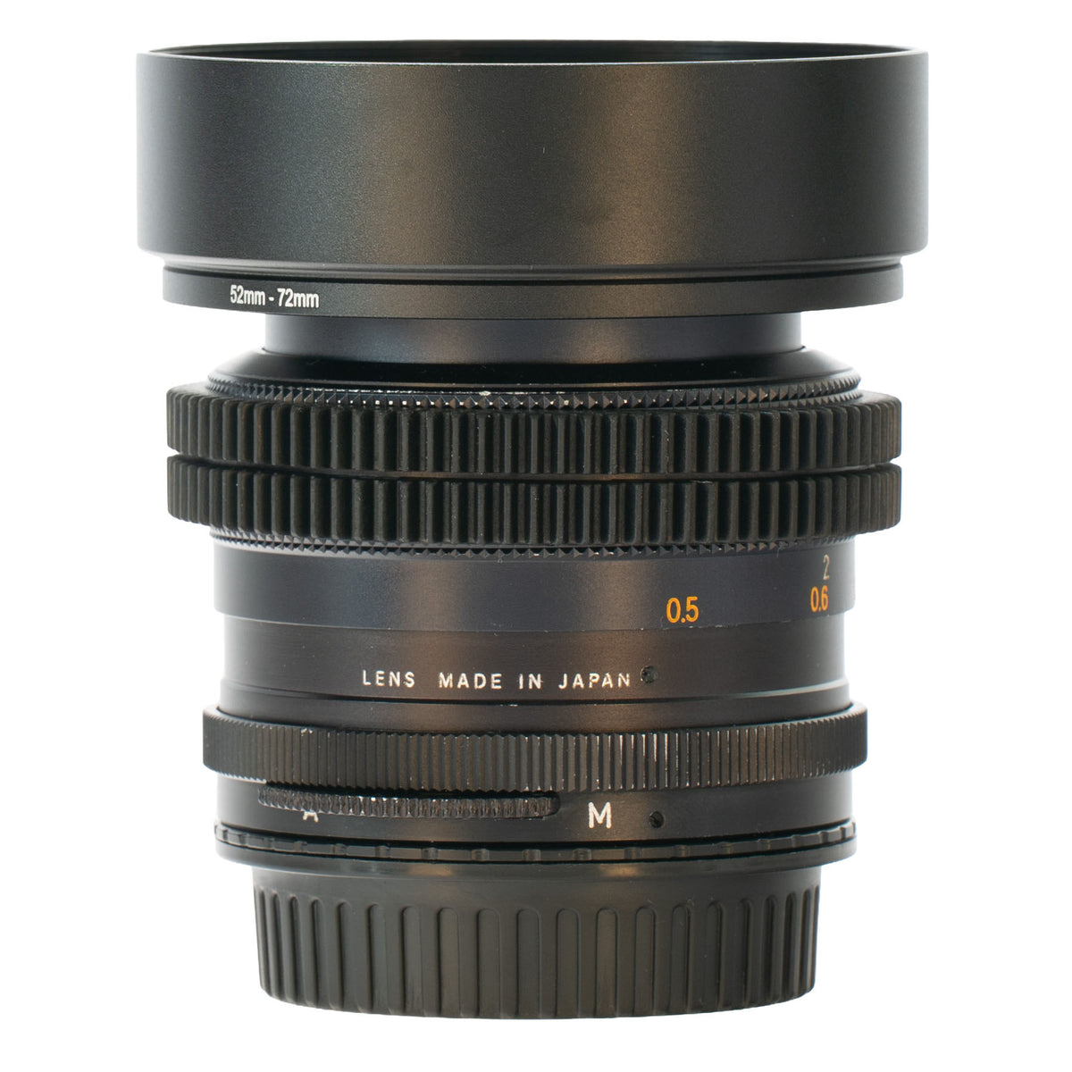 Kenlock Automatic 35mm F2.8 Cine Mod w/ Orange Anamorphic Bokeh & Flare | Canon!