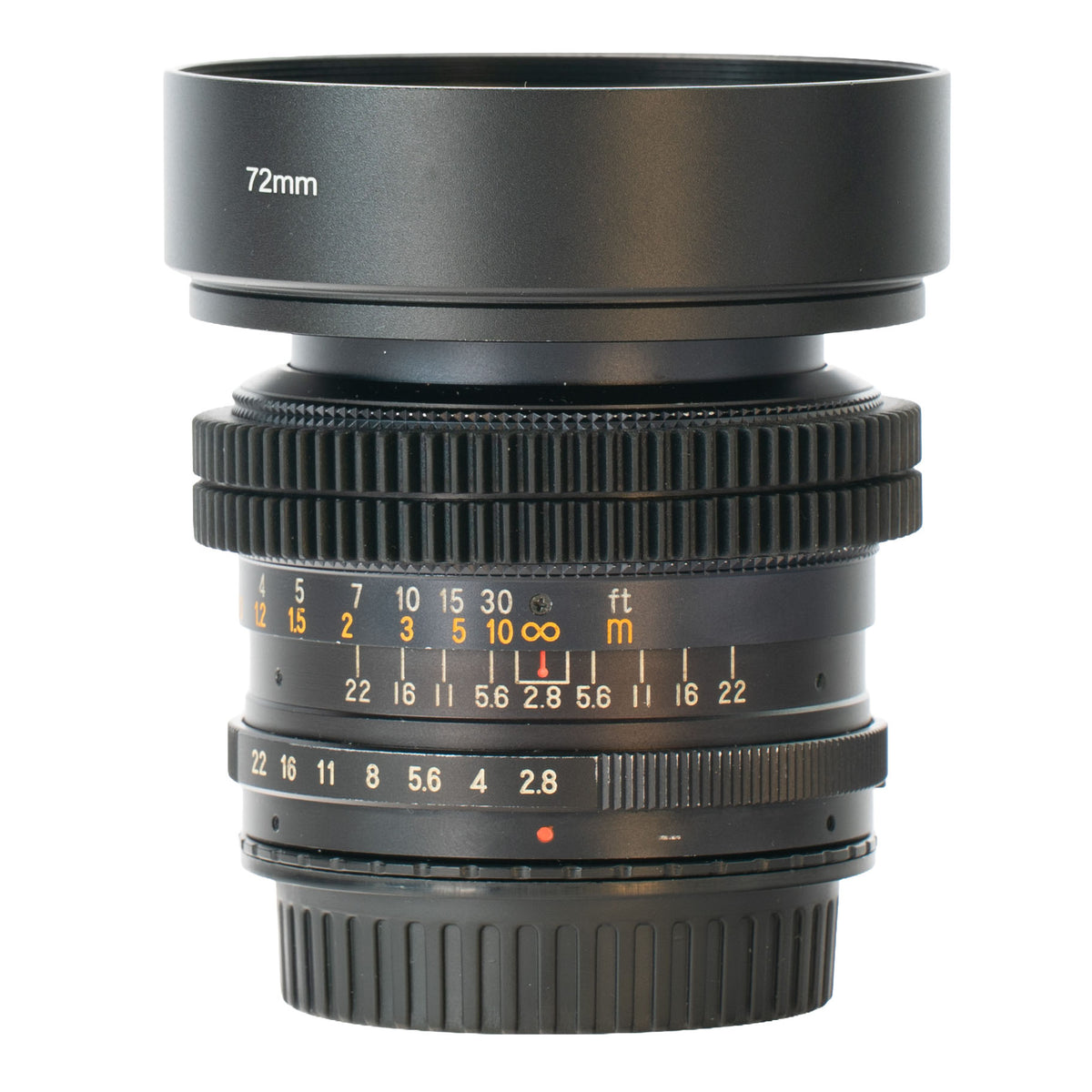 Kenlock Automatic 35mm F2.8 Cine Mod w/ Orange Anamorphic Bokeh & Flare | Canon!