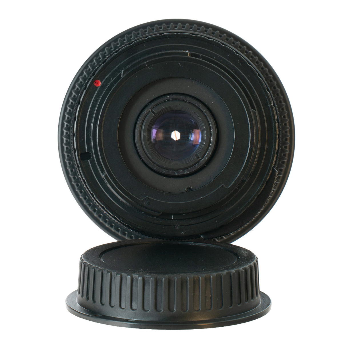 Kenlock Automatic 35mm F2.8 Cine Mod w/ Orange Anamorphic Bokeh & Flare | Canon!