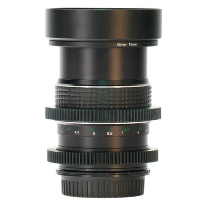 Carenar HC 135mm F2.8 Cine Mod w/ Orange Anamorphic Bokeh & Flare | Canon EF!
