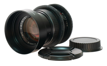 Carenar HC 135mm F2.8 Cine Mod w/ Orange Anamorphic Bokeh & Flare | Canon EF!