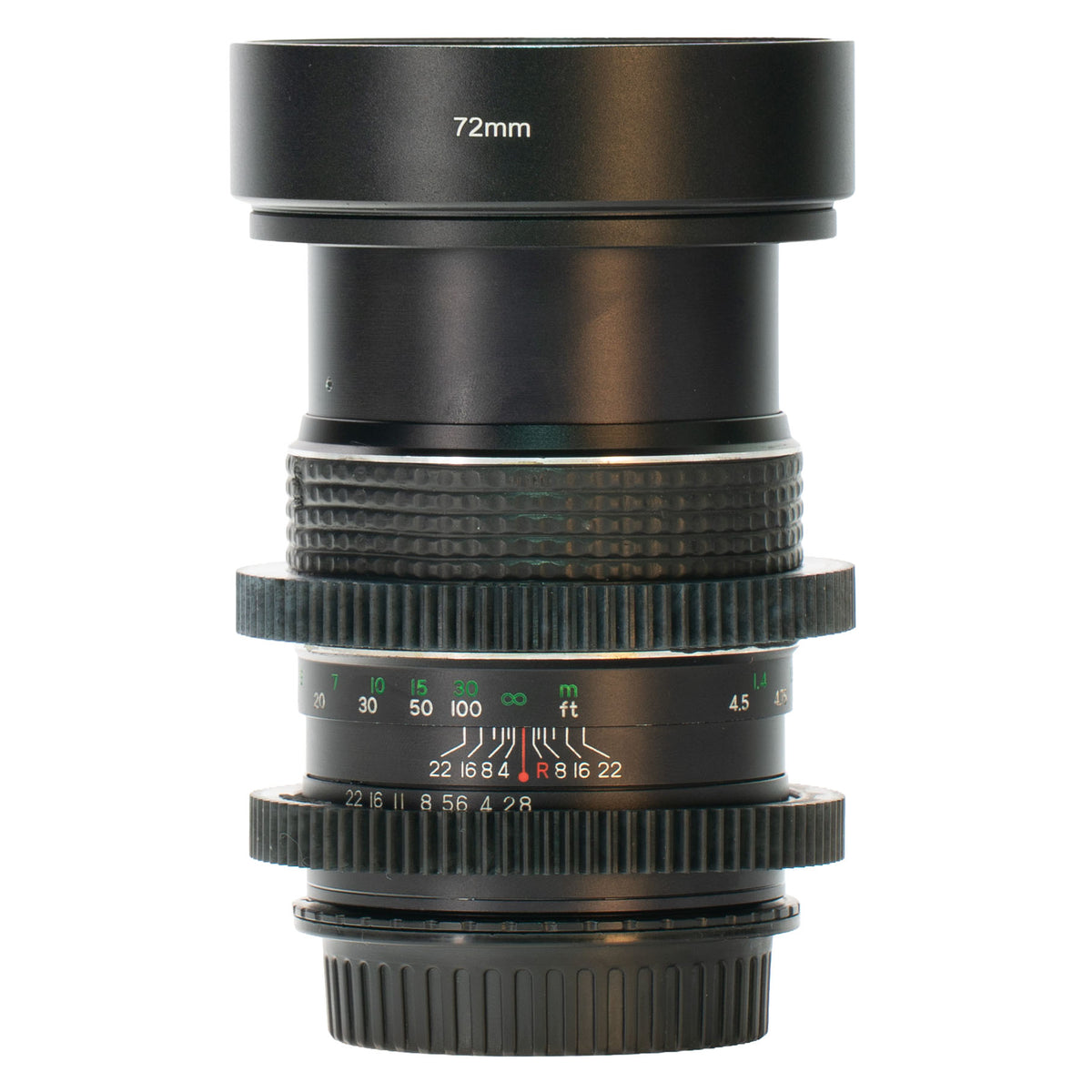 Carenar HC 135mm F2.8 Cine Mod w/ Orange Anamorphic Bokeh & Flare | Canon EF!