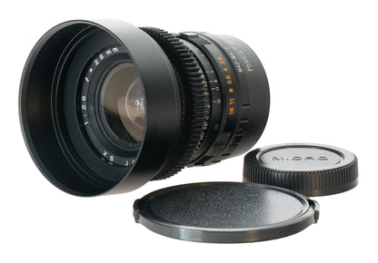 Mamiya/Sekor Auto SX 28mm F2.8 Cine Mod Prime w/ Anamorphic Bokeh & Flare | M4/3