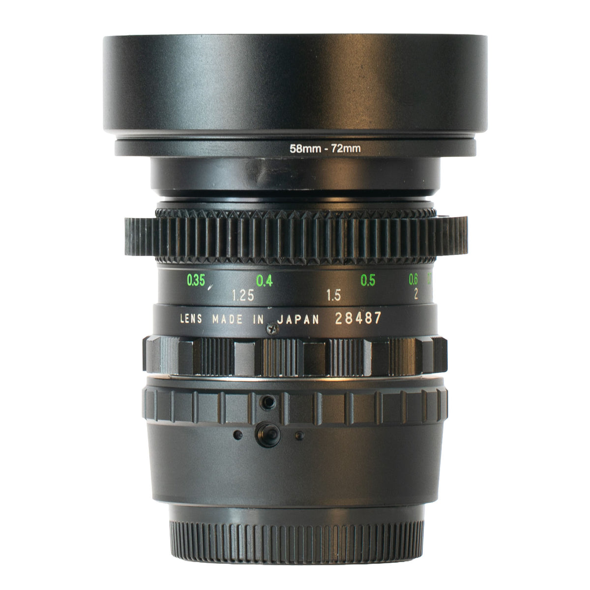 Mamiya/Sekor Auto SX 28mm F2.8 Cine Mod Prime w/ Anamorphic Bokeh & Flare | M4/3