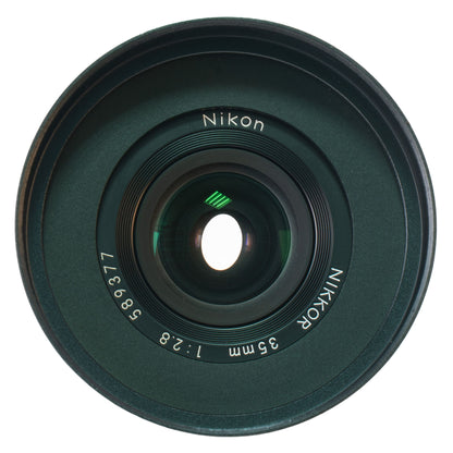Nikon Nikkor 35mm F2.8 Rare Cine Mod Prime w/ Anamorphic Bokeh | Nikon F (AI-S)!