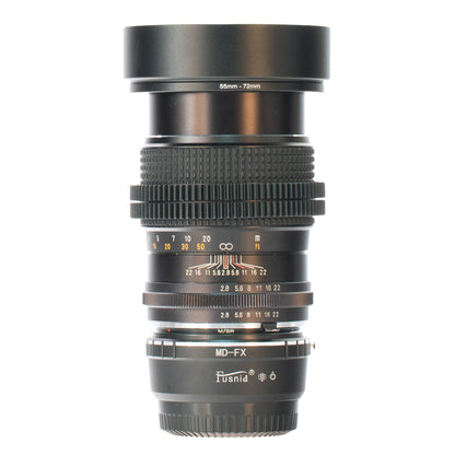 Tokina RMC 135mm F2.8 Cine Mod w/ Purple Anamorphic Bokeh & Flare| FX-mount!