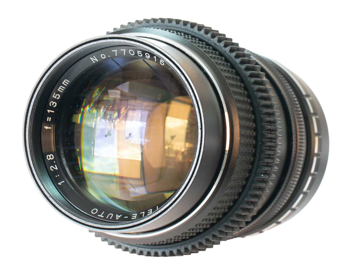 Tokina RMC 135mm F2.8 Cine Mod w/ Purple Anamorphic Bokeh & Flare| FX-mount!