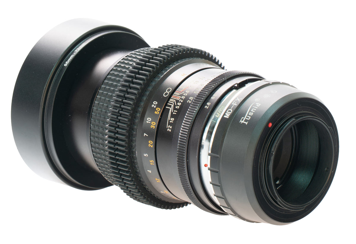 Tokina RMC 135mm F2.8 Cine Mod w/ Purple Anamorphic Bokeh & Flare| FX-mount!