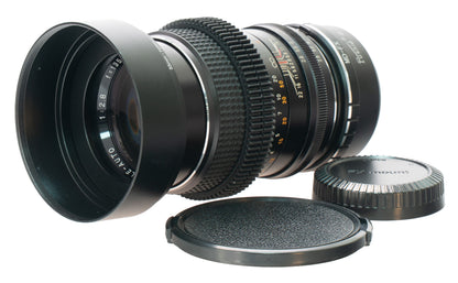 Tokina RMC 135mm F2.8 Cine Mod w/ Purple Anamorphic Bokeh & Flare| FX-mount!