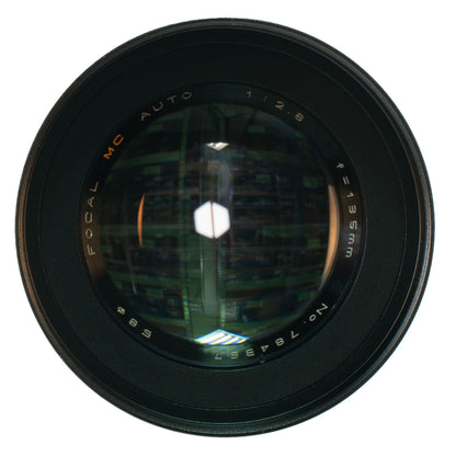 Focal MC Auto 135mm F2.8 Cine Mod w/ Anamorphic Bokeh & Flare| Fuji FX-mount!