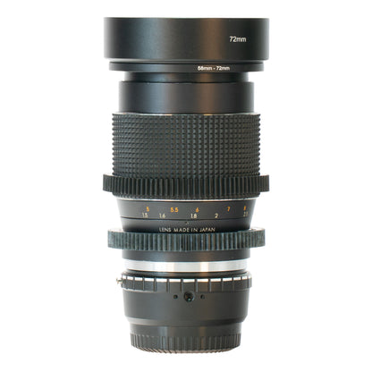 Focal MC Auto 135mm F2.8 Cine Mod w/ Anamorphic Bokeh & Flare| Fuji FX-mount!