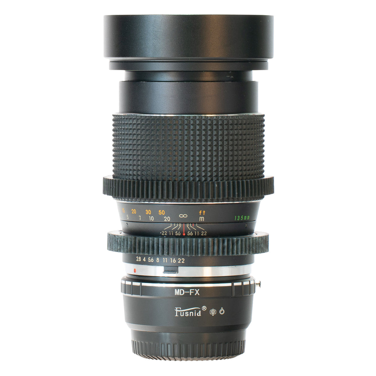 Focal MC Auto 135mm F2.8 Cine Mod w/ Anamorphic Bokeh & Flare| Fuji FX-mount!