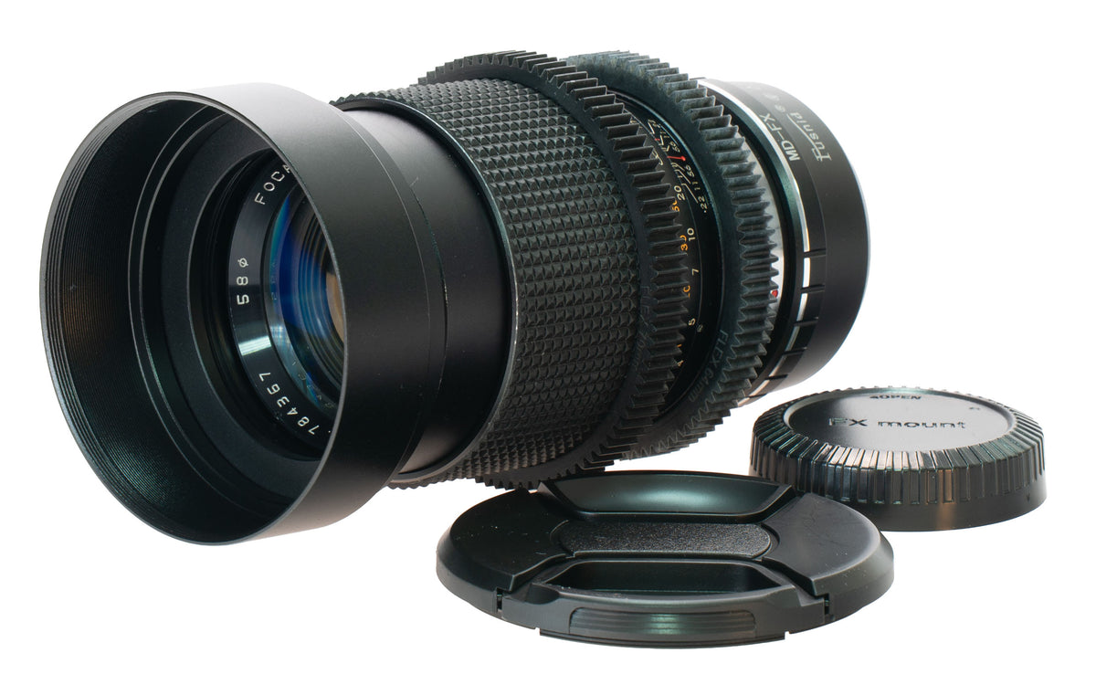 Focal MC Auto 135mm F2.8 Cine Mod w/ Anamorphic Bokeh & Flare| Fuji FX-mount!