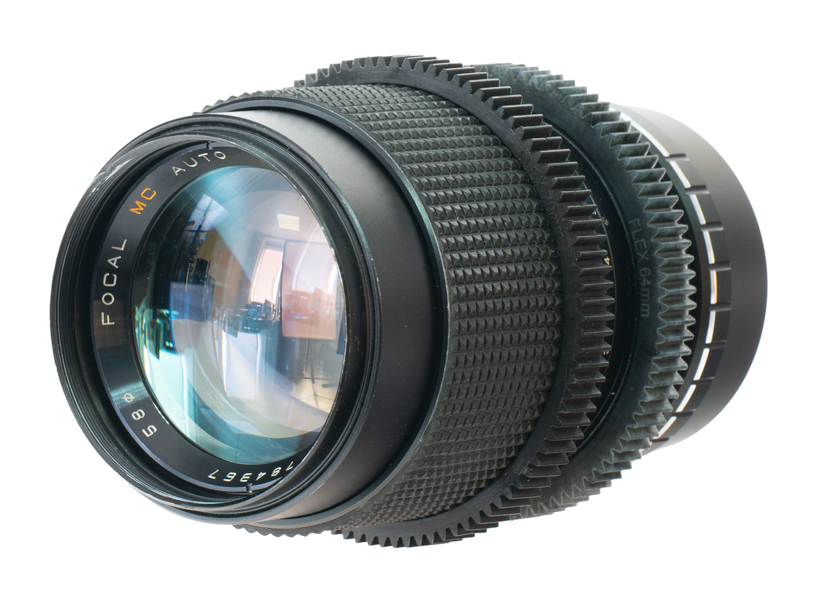 Focal MC Auto 135mm F2.8 Cine Mod w/ Anamorphic Bokeh & Flare| Fuji FX-mount!
