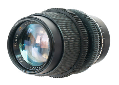 Focal MC Auto 135mm F2.8 Cine Mod w/ Anamorphic Bokeh & Flare| Fuji FX-mount!