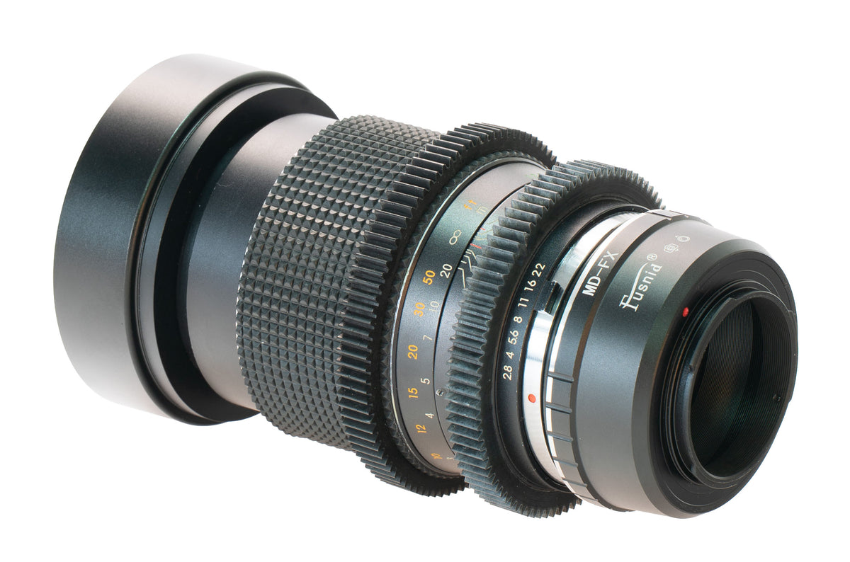 Focal MC Auto 135mm F2.8 Cine Mod w/ Anamorphic Bokeh & Flare| Fuji FX-mount!