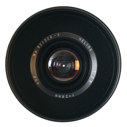 Helios 28mm F2.8 Cine Mod Wide Prime w/ Red Anamorphic Bokeh & Flare | M4/3!