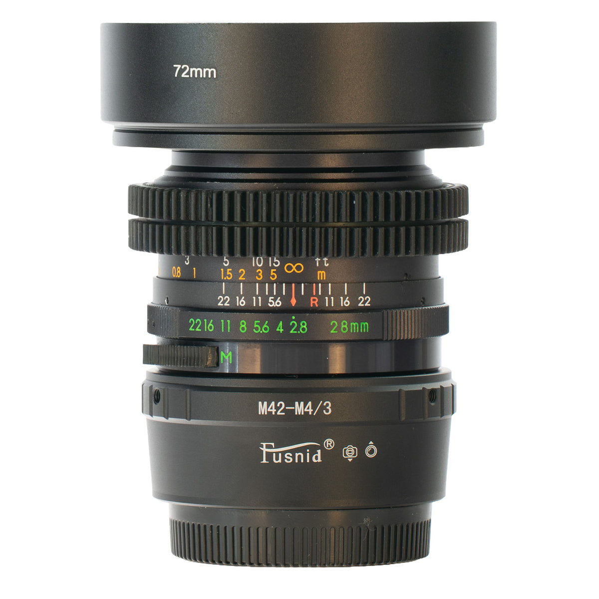 Helios 28mm F2.8 Cine Mod Wide Prime w/ Red Anamorphic Bokeh & Flare | M4/3!