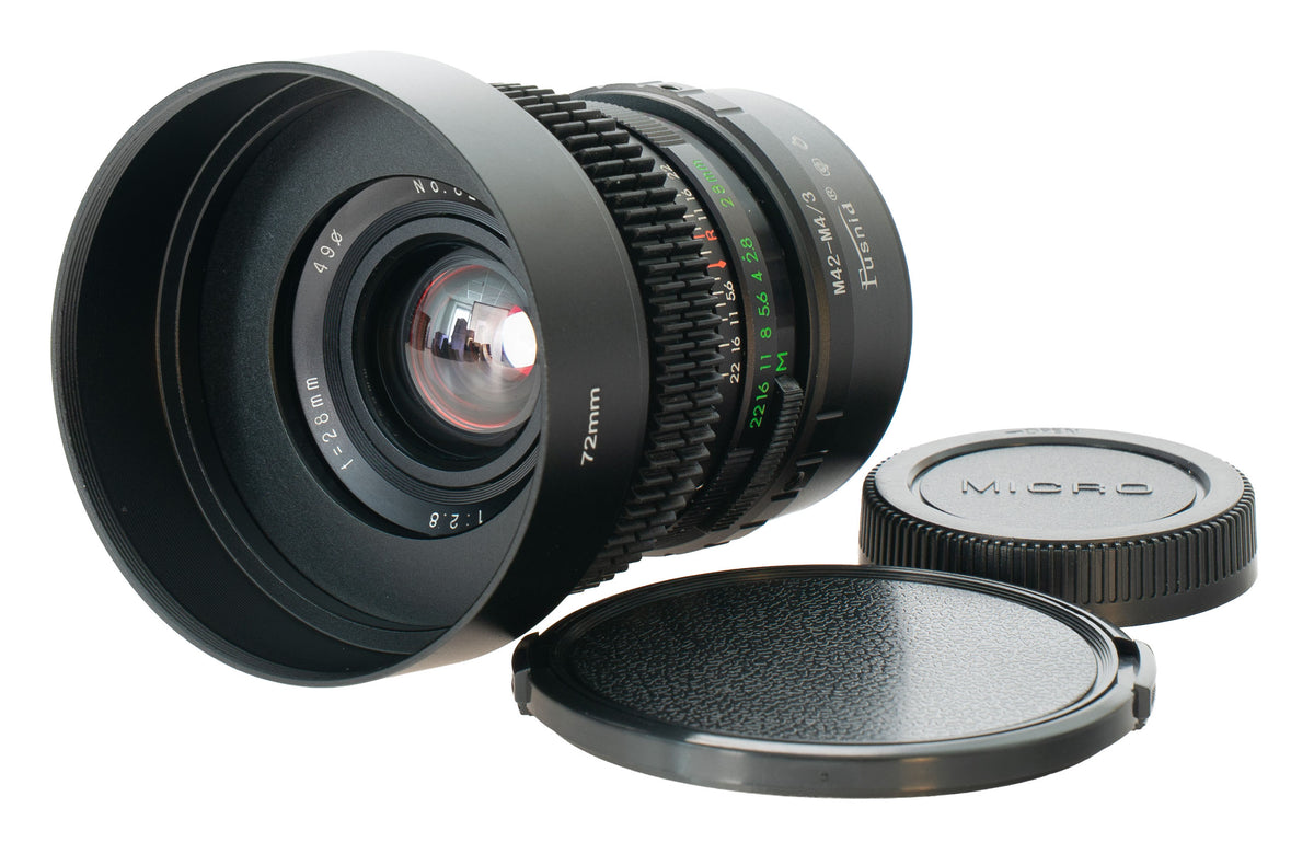 Helios 28mm F2.8 Cine Mod Wide Prime w/ Red Anamorphic Bokeh & Flare | M4/3!