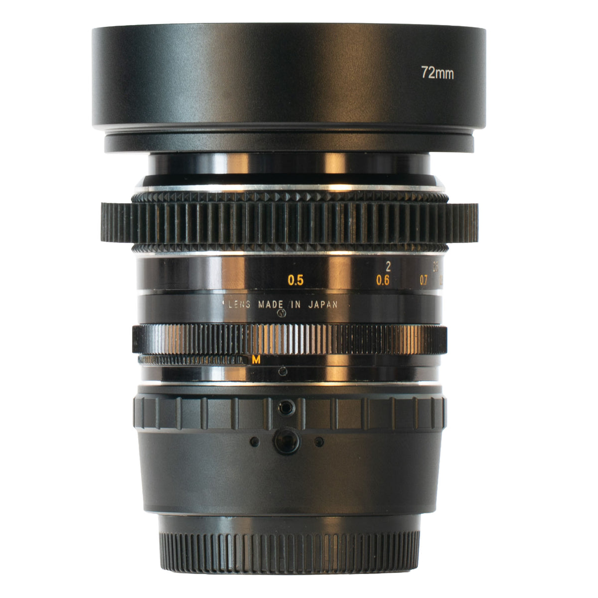 Optomax Auto 35mm F2.8 Cine Mod Lens w/ Neutral Anamorphic Bokeh & Flare | M4/3!