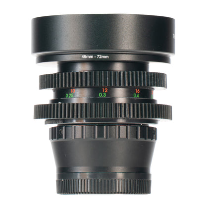 Topman MC 28mm F2.8 Cine Mod Wide Angle Prime Lens For Filmmaking | M4/3!