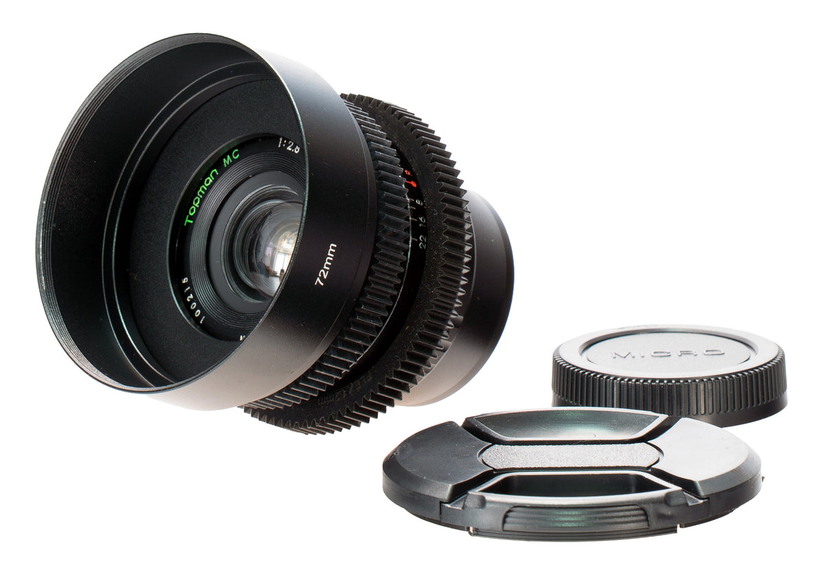 Topman MC 28mm F2.8 Cine Mod Wide Angle Prime Lens For Filmmaking | M4/3!