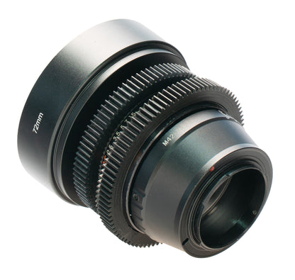 Topman MC 28mm F2.8 Cine Mod Wide Angle Prime Lens For Filmmaking | M4/3!