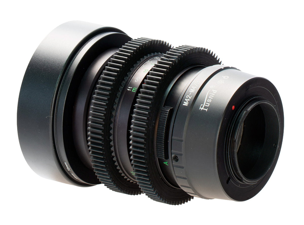 Revuenon Auto 35mm F2.8  Cine Mod Wide Angle Prime Lens For Filmmaking | M4/3!