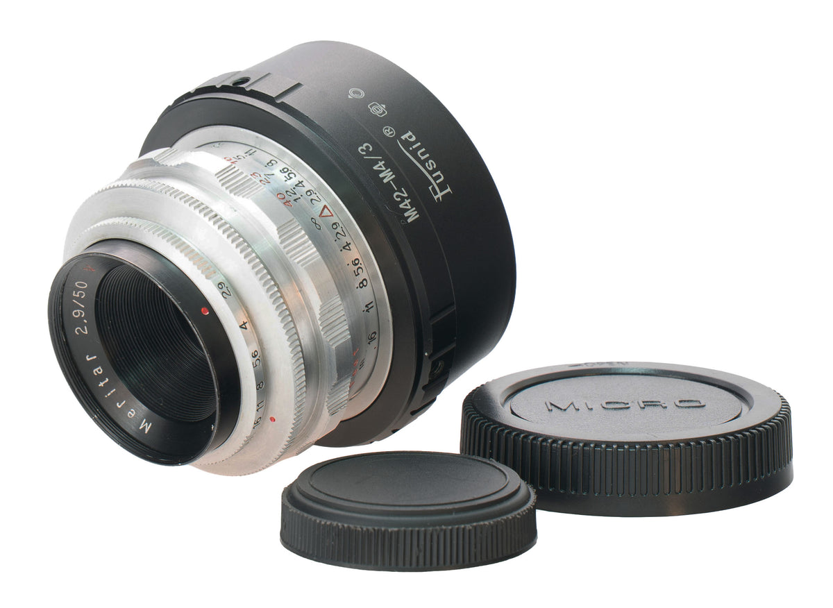 E. Ludwig Meritar 50mm F2.9 Serviced Vintage Rare Prime Lens | M4/3!
