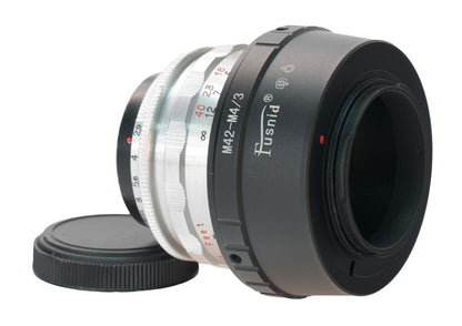E. Ludwig Meritar 50mm F2.9 Serviced Vintage Rare Prime Lens | M4/3!