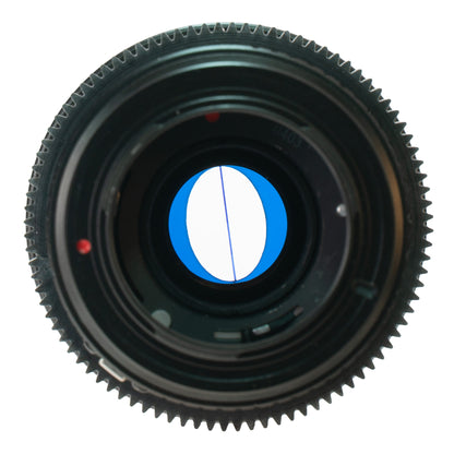 Canon FD 135mm F3.5 Cine Mod Prime w/ Blue Anamorphic Bokeh & Flare | Sony E!