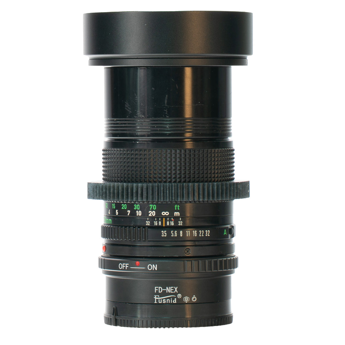 Canon FD 135mm F3.5 Cine Mod Prime w/ Blue Anamorphic Bokeh & Flare | Sony E!